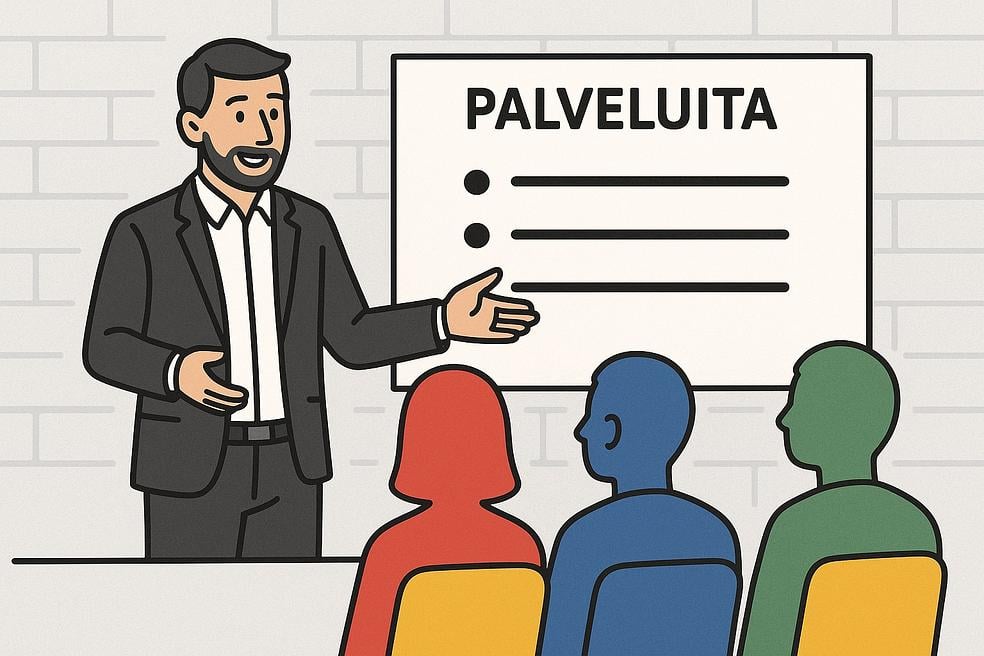 Miten saat asiakkaasi ostamaan? Palvelumuotoilun perusteet by ConTe Oy